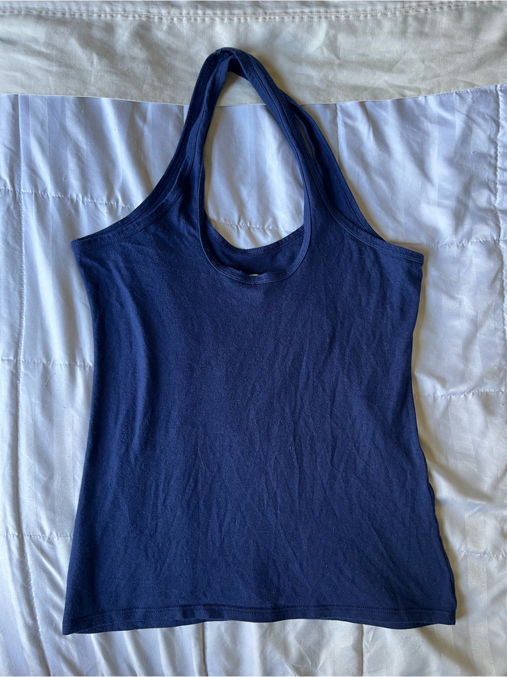 Victoria’s Secret navy racerback tank top - Picture 2 of 3